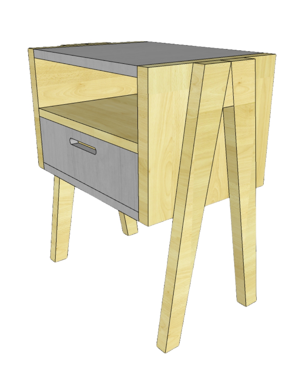 caisson en bois de palette